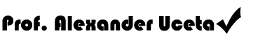 Profesor Alexander Uceta L. Logo